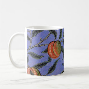 William Morris Pomegranate Blue Colorful Wallpaper Kaffeetasse