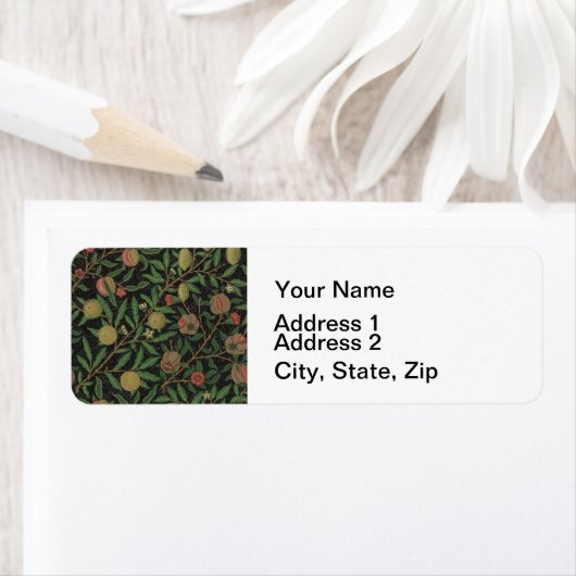 William Morris Pomegranate Classic Frucht (Insitu)