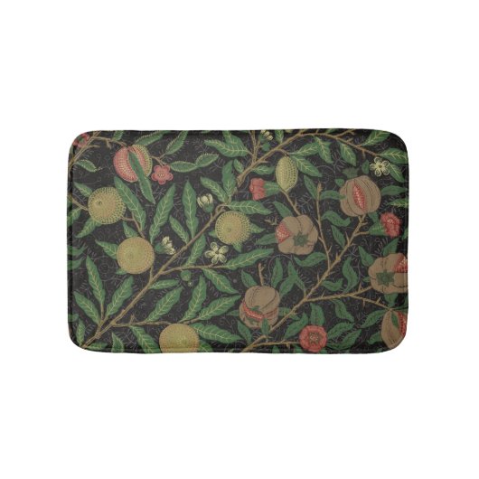 William Morris Pomegranate Classic Frucht Badematte (Vorderseite)