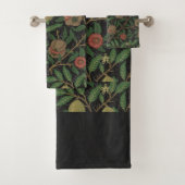 William Morris Pomegranate Classic Frucht Badhandtuch Set (Insitu)