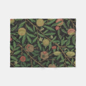 William Morris Pomegranate Classic Frucht Fleecedecke (Vorderseite (Horizontal))