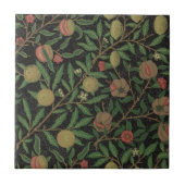 William Morris Pomegranate Classic Frucht Fliese (Vorderseite)