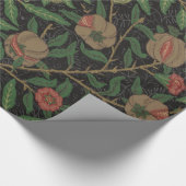 William Morris Pomegranate Classic Frucht Geschenkpapier (Ecke)