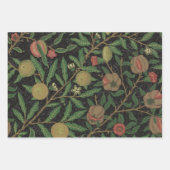 William Morris Pomegranate Classic Frucht Geschenkpapier Set (Vorderseite 3)