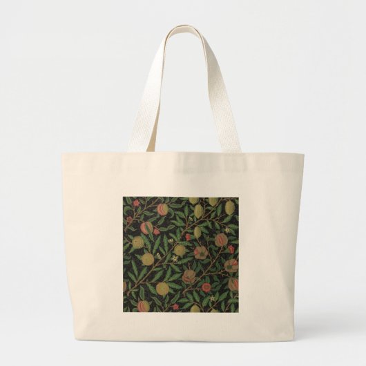 William Morris Pomegranate Classic Frucht Jumbo Stoffbeutel (Vorne)