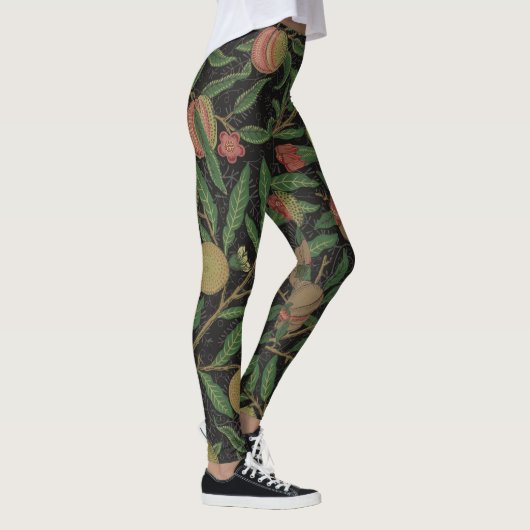 William Morris Pomegranate Classic Frucht Leggings (Rechts)