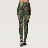William Morris Pomegranate Classic Frucht Leggings (Rückseite)
