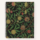 William Morris Pomegranate Classic Frucht Notizblock (Vorderseite)