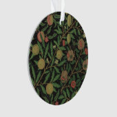 William Morris Pomegranate Classic Frucht Ornament (Vorderseite)