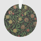 William Morris Pomegranate Classic Frucht Ornament (Vorderseite)