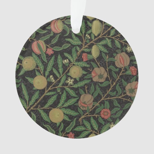 William Morris Pomegranate Classic Frucht Ornament (Vorderseite)