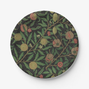 William Morris Pomegranate Classic Frucht Pappteller