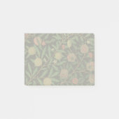 William Morris Pomegranate Classic Frucht Post-it Klebezettel (Vorderseite)