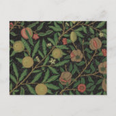 William Morris Pomegranate Classic Frucht Postkarte (Vorderseite)
