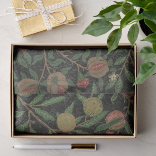 William Morris Pomegranate Classic Frucht Seidenpapier (Geschenk)