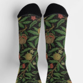 William Morris Pomegranate Classic Frucht Socken (Oben)
