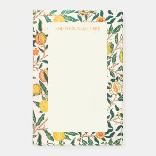 WILLIAM MORRIS POMEGRANATE DESIGN POST, DEN ES NOT POST-IT KLEBEZETTEL