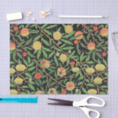 William Morris Pomegranate Design Tissue Paper Seidenpapier (Handwerk)