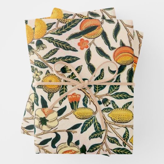 William Morris Pomegranate Geschenkpapier Set (Beispiel)