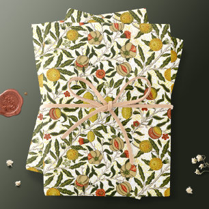 William Morris Pomegranate & Lemon Geschenkpapier Set