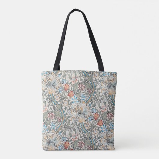 William Morris Pomegranate Lemons Yellow Fruits Tasche (Rückseite)