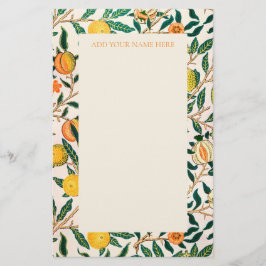 WILLIAM MORRIS "POMEGRANATE" PATTERSTATIONERY BRIEFPAPIER