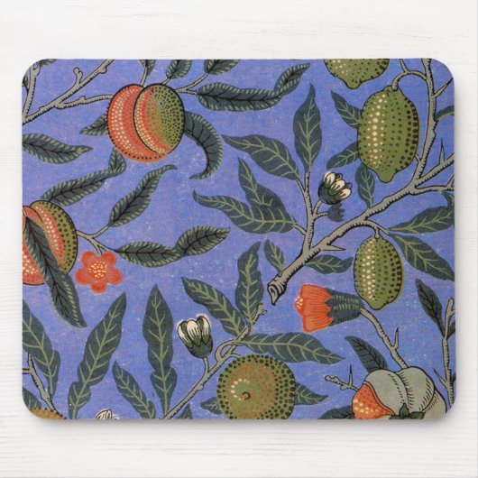 William Morris Pomegranate Wallpaper Mousepad (Vorne)