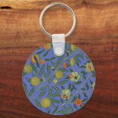 William Morris Pomegranate Wallpaper Schlüsselanhänger (Vorderseite)