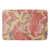 William Morris Poppies Floral Badematte (Vorderseite)