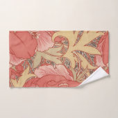 William Morris Poppies Floral Badhandtuch Set (Handtuch)