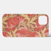 William Morris Poppies Floral Case-Mate iPhone Hülle (Rückseite (Horizontal))