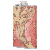 William Morris Poppies Floral Flachmann (Links)