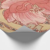 William Morris Poppies Floral Geschenkpapier (Ecke)