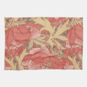 William Morris Poppies Floral Geschirrtuch (Horizontal)
