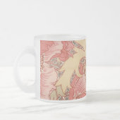 William Morris Poppies Floral Mattglastasse (Links)