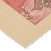 William Morris Poppies Floral Tischdecke (Schrägansicht)