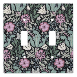 William Morris Poppy Botanical Victorian Wallpaper