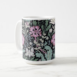 William Morris Poppy Botanical Victorian Wallpaper Kaffeetasse