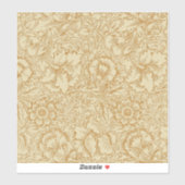 William Morris Poppy Floral Wallpaper Aufkleber (Blatt)