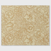 William Morris Poppy Floral Wallpaper Geschenkpapier (Flach)