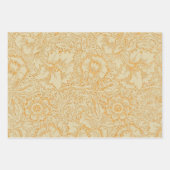 William Morris Poppy Floral Wallpaper Geschenkpapier Set (Vorderseite 2)