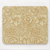 William Morris Poppy Floral Wallpaper Mousepad (Vorne)