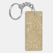 William Morris Poppy Floral Wallpaper Schlüsselanhänger (Vorderseite links)