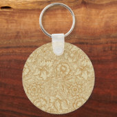 William Morris Poppy Floral Wallpaper Schlüsselanhänger (Vorderseite)