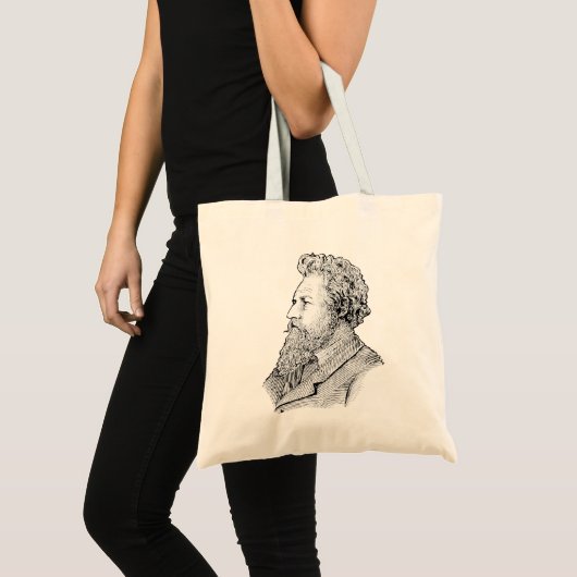 William Morris Portrait Library-Tasche Tragetasche (Vorderseite (Produkt))