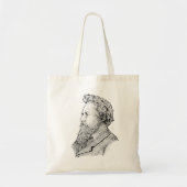 William Morris Portrait Library-Tasche Tragetasche (Vorne)
