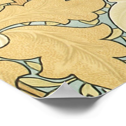 William Morris Poster (Ecke)