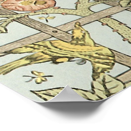 William Morris Poster (Ecke)