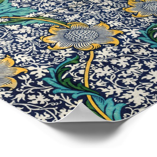 William Morris Poster (Ecke)