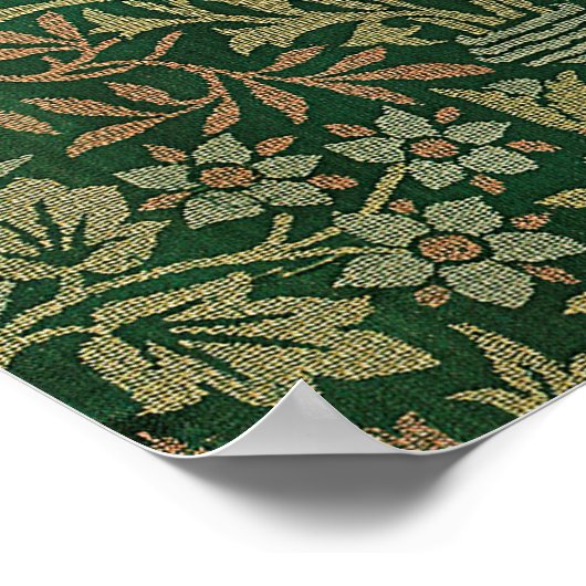 William Morris Poster (Ecke)